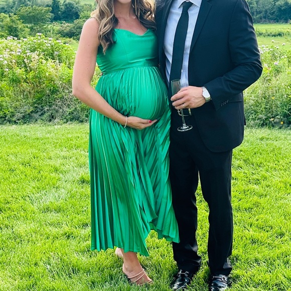 Nicole by Nicole Miller Dresses | Nicole Miller Green Dress | Color: Green | Size: 8 | Jenrentz's Closet